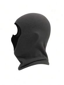 1 件装男士保暖内衬冬季骑行滑雪面罩 - 灰色 - 查看 3