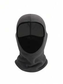 1 件装男士保暖内衬冬季骑行滑雪面罩 - 灰色 - 查看 1