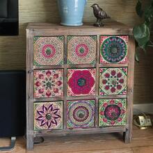 Alwayspon 24貼自粘式乙烯基壁紙磁磚轉印貼紙,可剝離和掛刷防水pvc防潑水貼紙壁場貼紙,瓷磚貼紙,廚房浴室家居裝飾diy - HZ056 - 查看 5