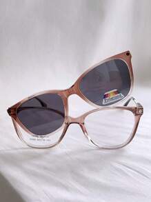 Women Eyeglasses - 棕色 - 查看 2