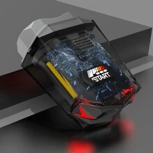 Mini Shaving Razor, Portable Men's Shaver, Reciprocating Electric Shaver, Rechargeable Beard Trimmer - Black - View 1