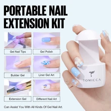 Đèn sấy móng tay UV/LED mini, đèn sấy móng tay hình quả trứng, đèn sấy móng tay UV LED mini cầm tay, có giao diện USB, giúp nối móng dễ dàng và nhanh chóng, đèn sấy móng tay UV/LED, dụng cụ làm móng tay, phụ kiện làm móng DIY - trắng - Xem 7