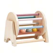 1set Children's Educational Montessori Rolling Drum Toy, Impacting Hand-Eye Coordination Toys, Christmas Gift For Babies