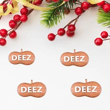 1pc/3pcs "Deez Nuts" Jokes Novelty Decorations, Funny Sarcastic Hanging Ornaments For Car, Home, Kitchen, Conversation Starter, Gag Gifts For Friends, Holidays