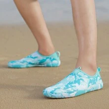 Lightweight Quick Drying Anti-Slip Beach Wading Shoes, Unisex Outdoor Flat Aqua Sandals For Swimming Diving Boating Surfing, Women's Footwear Swim Shoes Aqua Shoes Barefoot Shoes - Mint Green - View 4