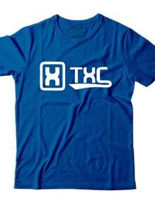 Men T-Shirts - 藍色 - 查看 1