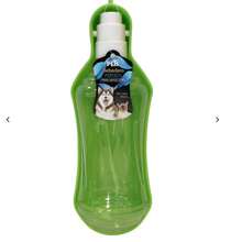 PORTABLE DRINKER FOR TRAVEL 500 ML BLUE/GREEN/ORANGE - Lime Green - View 2