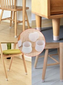 LEAPAIR 28*28*24mm圓形小型矽膠椅腳套,防滑桌腳塵套襪,地板保護墊和配管塞家具調平腳 - s - 查看 9