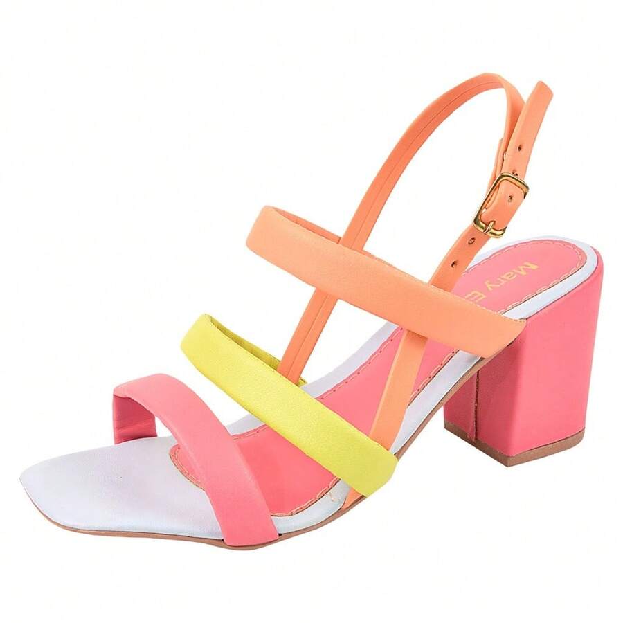 Women Heeled Sandals - 彩色 - 查看 1