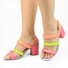 Women Heeled Sandals - 彩色 - 查看 2
