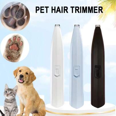 Husdjur Fot Hårtrimmer , Elektrusk Husdjur Hårklippare , Hund & Katt Tassar , Batteri Ingår ej