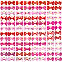 10入組寵物狗彈性頭帶,狗美容髮結夾配件 - 彩色 - 查看 5