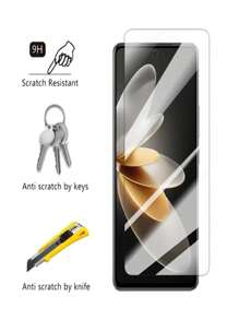 9H Tempered Glass Lenses For  Pixel 7 Pro (6.7") - Clear - View 3