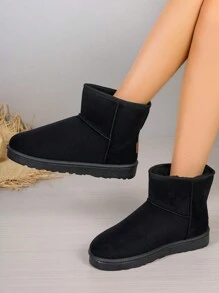 Botas de nieve de mujeres - Negro - Ver 4
