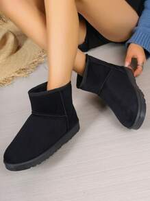 Botas de nieve de mujeres - Negro - Ver 2