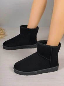 Botas de nieve de mujeres - Negro - Ver 3