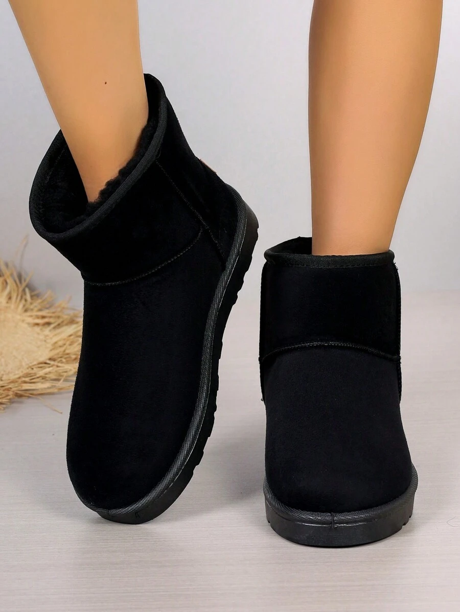 Botas de nieve de mujeres - Negro - Ver 1