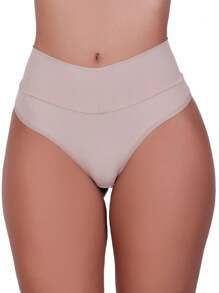 Women Thongs - 米色 - 查看 2