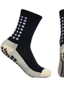 Men Sports Socks - 黑色 - 查看 1