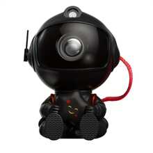 1 件太空人星空投影機銀河夜燈,臥室節慶天空裝飾燈,可愛明亮的led 燈帶太空星雲,遙控器,星形投影銀河燈,夜燈,房間裝飾,遊戲室,家庭影院,天花板,定時器 - 黑色 - 查看 8