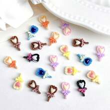 30pcs Random Glow In The Dark Magic Wand Decor Mixed Nail Art Jewelry Diy - Multicolor - View 6