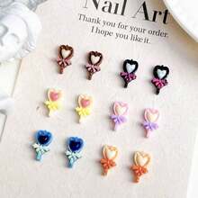 30pcs Random Glow In The Dark Magic Wand Decor Mixed Nail Art Jewelry Diy - Multicolor - View 2
