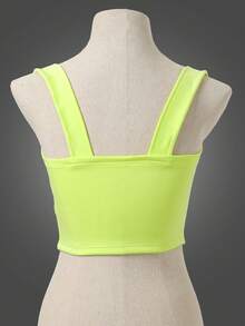 Women Tank Tops & Camis - Màu Mù tạt vàng - Xem 2