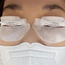 BLACKWINGS 1000片睫毛卷纸、角蛋白睫毛烫发硅胶模具、睫毛夹、睫毛提升烫发液、睫毛卷发工具套装、硅胶睫毛夹、睫毛提升杆、化妆美容工具、可重复使用睫毛提升垫