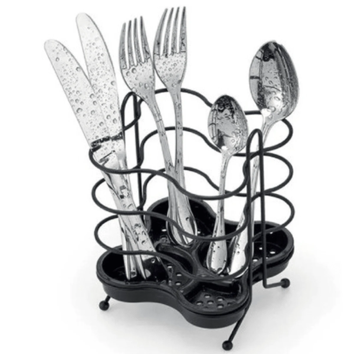Arthi Cutlery Holders - 黑色 - 查看 1