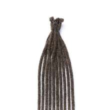 24 Inch 100% Handmade Reggage Locs Hair Extensions Synthetic Dreadlocks Extensions For Men/Women Unsex Hair 10 Strands - Multicolor - View 4