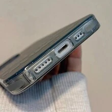 1個綠色和粉色簡約設計的防摔手機殼，適用於iPhone 7/8/11/12/13/14/15/X/Xr/Xs/Plus/Pro/Pro Max/Se2 - 暗綠[0] - 查看 2