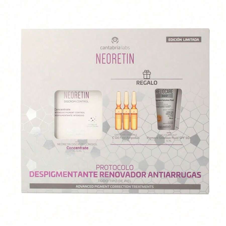 Cantabria Labs Cantabria Neoretin Discrom Control Concentrate Despigmentante Intensivo 2 X 10 ml R1 204299 - transparente - Ver 1