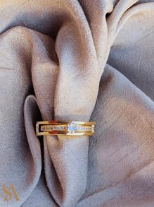 Single Ring - 金色 - 查看 2