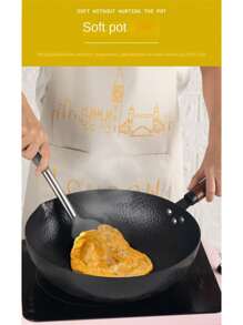 Conjunto De Utensilios De Cocina De 15 Piezas Con Mango De Acero Inoxidable Y Silicona, Herramientas De Cocina, Hogar - Gris - Ver 4