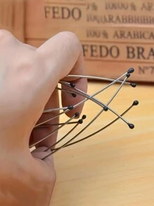 1pc Octopus Scalp Massager Octopus Massage Claw Manual Head Massager Head Grabber - Multicolor - View 9