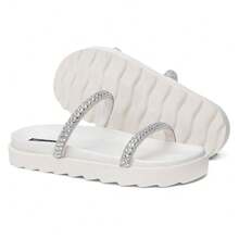 Women Flat Sandals - 白色 - 查看 8
