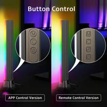 2 包 RGB 智能 LED 灯，具有多种灯光效果和音乐模式，LED 电视背光，情绪灯，游戏、电影、电脑、电视、房间装饰的氛围灯 - 彩色 - 查看 6