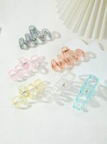 6入組精靈彩虹色髮夾 - 彩色 - 查看 2