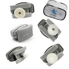 Aparelho De Massagem Portátil Aoyama Th 110v + Bolsa - Cinza - Visão 4