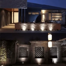 Lámpara impermeable enterrada - Blanco y Negro - Ver 8