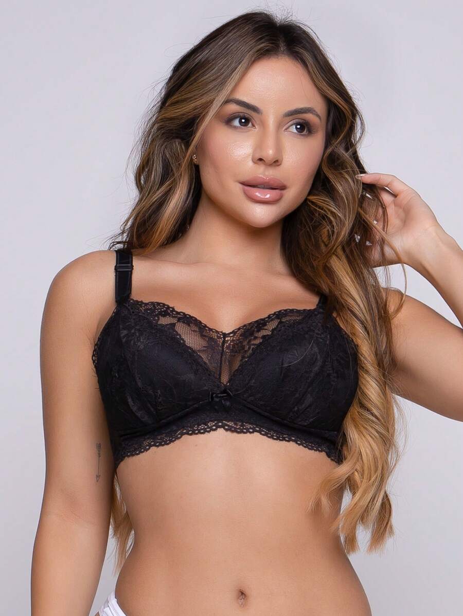 Maternity Lingerie - 黑色 - 查看 1