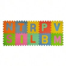 Educational Mat Interactive Floor Foamy Children 10pcs Buildable Puzzle - 彩色 - 查看 2