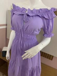 Women Dresses - Màu tím - Xem 4