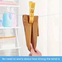 4 Pcs Beach Towel Clips, Chair Clips, Towel Holder, Plastic Clothes Pegs, Hanging Clip, Clamps, Clothes Pins - 4 Pcs - View 6