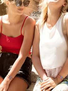 12入組女性男性眼鏡蛇手鐲,有吸引力的手鐲,可調節的編織手鐲套裝,黑紅繩結手鐲,土耳其眼鏡蛇手鐲保護友誼手鐲,適用於女性女孩 - 黑色 - 查看 6