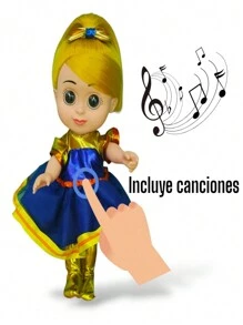 Muñeca Bely Mediana del Show P 35 cm - Bronce - Ver 2