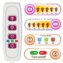 1/2/3/4入組 Led 室內植物生長燈,40w生長燈條配備自動開/關計時器,192/144/96/48個led,4個可調光度級別,適用於多肉植物、幼苗、室內花園、植物架 - 50公分 19.6英寸 - 查看 9