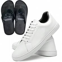 Men Sneakers - 白色 - 查看 1