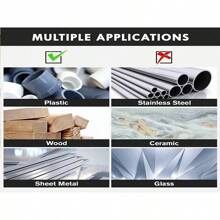 99件附不同尺寸hss鑽頭的扭力鑽頭組,可鑽穿金屬,木材,塑料,適用於各種鑽孔過程,有助於清理碎屑並減少摩擦與產生熱量,更可保證鑽頭的快速與便捷更換,適用於各種場景 - 金色 - 查看 8