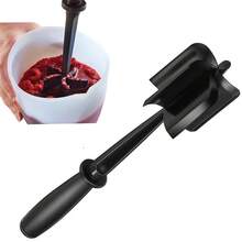 Cầm tay Thịt , Thủ công Thịt Cách nhấn Công cụ , Thịt & Khoai tây Xa lát Pha trộn Máy xay , Xẻng - màu đen - Xem 1
